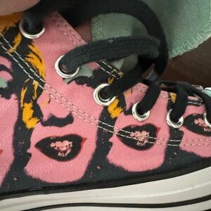 Converse Marilyn Monroe high tops